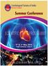 We cordially invite you to Calicut for the Summer Conference of the Cardiological Society of
