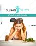 The Goal of the Sugar Detox: Lifestyle Strategies to the Rescue