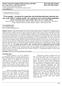 ISSN X (Print) Original Research Article. College, Hospital & Research Institute, Budhera, Gurgaon , Haryana, India