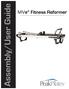 Assembly/User Guide. MVe Fitness Reformer