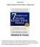 BOOK REVIEW: 7 HABITS OF HIGHLY EFFECTIVE PEOPLE STEPHEN COVEY