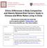 Ethnic Differences in Body Composition and Obesity Related Risk Factors: Study in Chinese and White Males Living in China