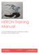 HERON Training Manual