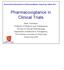 Pharmacovigilance in Clinical Trials