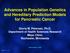 Advances in Population Genetics and Hereditary Prediction Models for Pancreatic Cancer
