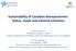 Sustainability of Canadian biorepositories: Status, needs and national initiatives