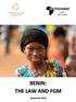 BENIN: THE LAW AND FGM