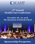 17th Annual Health Care Conference