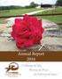 Annual Report Celebrating the Past, Honoring the Present, and Embracing the Future. Therapeutic Equestrian Center of East Texas, Inc.