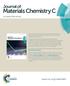 Materials Chemistry C