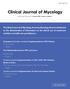 Clinical Journal of Mycology