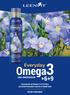 HIGH CONCENTRATION. Concentrate of Omega esters extracted from plant sources in liquid form DIETARY SUPPLEMENT