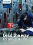 Cardiac resuscitation. HeartStart FRx. Lead the way to save a life