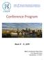 Conference Program. CHIA 19 th Annual Educational Conference CHIA, Forging The Way To A Gold Standard in Health Equity.