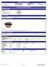 PRODUCT DATA SHEET Last changed on: Replaces version from: EAN code: CHOCOLATE DELUXE MUFFIN