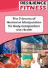RESILIENCE FITNESS. The 7 Secrets of Hormonal Manipulation for Body Composition and Health