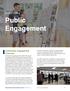 Public Engagement CHAPTER 4. Community Engagement Overview 4-1