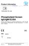 Phospholipid Screen IgG/IgM ELISA
