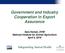 Government and Industry Cooperation in Export Assurance. Sara Kaman, DVM National Institute for Animal Agriculture April 5, 2016