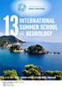 INTERNATIONAL SUMMER SCHOOL OF NEUROLOGY