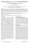 Determination of Bioactive Components of Cynodon dactylon by GC-MS Analysis. R.K. Jananie, V. Priya, K. Vijaya Lakshmi a*