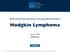 NCCN Clinical Practice Guidelines in Oncology (NCCN Guidelines. Hodgkin Lymphoma. Version NCCN.org. Continue