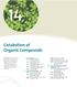 Catabolism of Organic Compounds