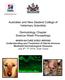Australian and New Zealand College of Veterinary Scientists. Dermatology Chapter Science Week Proceedings