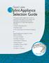 Splint Appliance. Selection Guide. Great Lakes. See inside...