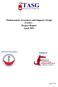 Thalassaemia Awareness and Support Group (TASG) Project Report April 2011