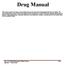 Drug Manual. Space Coast Regional Emergency Medical Services Appendix 2 - Drug Manual