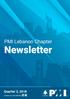 PMI Lebanon Chapter. Newsletter. Quarter 3, Contact Us Our Website