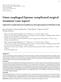 Giant esophageal lipoma: complicated surgical treatment (case report)