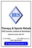Therapy & Sports Rehab