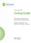 January Coding Guide. Pretreatment Mapping and Microspheres Administration. Hospital Outpatient, ASC OBIS and Physician Services