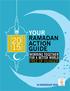 YOUR RAMADAN ACTION GUIDE WORKING TOGETHER FOR A BETTER WORLD FREE OF HUNGER IN PARTNERSHIP WITH