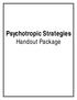 Psychotropic Strategies Handout Package