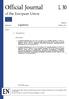 Official Journal of the European Union L 30. Legislation. Non-legislative acts. Volume February English edition. Contents REGULATIONS
