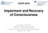 CCCF 2018 Impairment and Recovery of Consciousness
