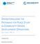 OPERATIONALIZING THE PATHWAYS FOR PEACE STUDY DEVELOPMENT OPERATIONS: GUIDANCE NOTE IN COMMUNITY-DRIVEN. 19 November 2018