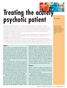 Treating the acutely psychotic patient