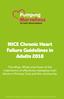 NICE Chronic Heart Failure Guidelines in Adults 2018