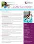 CENTER FOR SPRING 2019 A NEWSLETTER FOR PARENTS OF CHILDREN WITH ADHD, OUR COLLABORATORS AND COMMUNITY PARTNERS