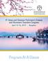 6 th Asian and Oceanian Parkinson s Disease and Movement Disorders Congress. April 12-14, 2019 Hangzhou. Program-At-A-Glance