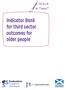 Indicator Bank for third sector outcomes for older people