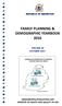 FAMILY PLANNING & DEMOGRAPHIC YEARBOOK 2016