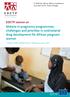 Malaria in pregnancy programmes: challenges and priorities in antimalarial drug development for African pregnant women