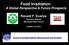 Food Irradiation: A Global Perspective & Future Prospects