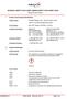 MATERIAL SAFETY DATA SHEET (MSDS)/SAFETY DATA SHEET (SDS) Renal Function Panel