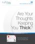 Are Your Thoughts Keeping You Thick?